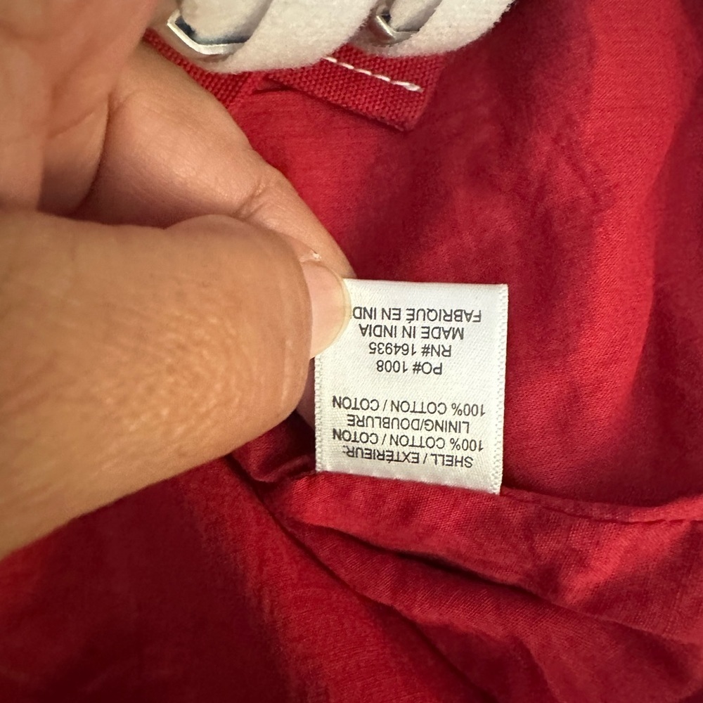 NWT Frances Valentine Trench Coat Red - Picture 6 of 8